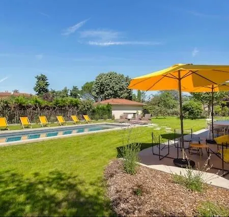 Vila Maison Lyon Piscine Climatisation De 250 M2